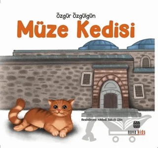 Müze Kedisi – Özgür Özgülgün – Nova Kids kitap kapağı