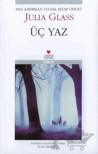 Üç Yaz – Julia Glass – Can Yayınları kitap kapağı