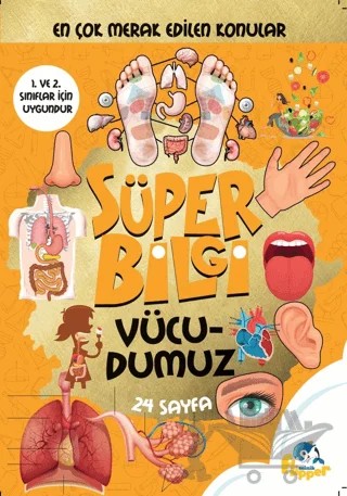 Vücudumuz – Derya Erdoğmuş – Minik Flipper kitap kapağı
