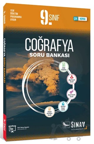 9. Sınıf Coğrafya Soru Bankası – Kolektif – Sınav Yayınları kitap kapağı