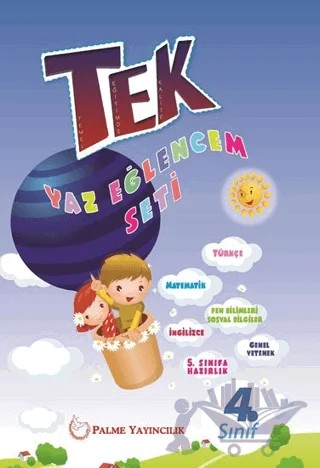 4. Sınıf Yaz Eğlencem Seti – Kolektif – Palme Yayınları kitap kapağı