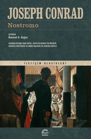 Nostromo – Joseph Conrad – İletişim Yayınevi kitap kapağı