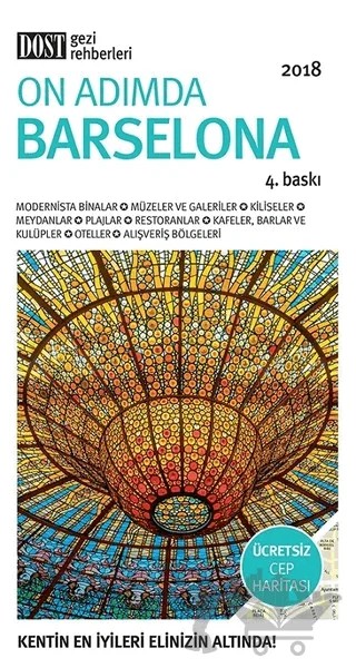 On Adımda Barselona – Annelise Sorensen, Ryan Chandler – Dost Kitabevi Yayınları kitap kapağı