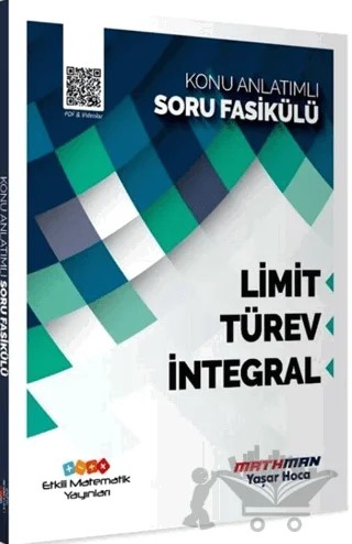 AYT Matematik Limit Türev ve İntegral Konu Anlatımlı Soru Fasikülü – Kolektif – Etkili Matematik Yayınları kitap kapağı