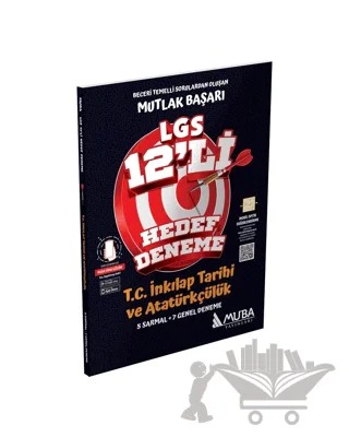 Mutlak Başarı LGS 8.Sınıf T.C. İnkılap Tarihi ve Atatürkçülük 12 Li Hedef Deneme – Kolektif – Muba Yayınları kitap kapağı