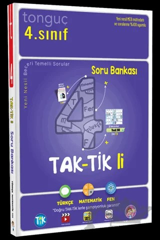 4. Sınıf Taktikli Soru Bankası – Kolektif – Tonguç Akademi kitap kapağı