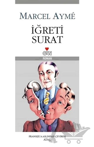 İğreti Surat – Marcel Ayme – Can Yayınları kitap kapağı