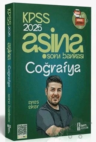 2025 İsem KPSS Aşina Coğrafya Soru Bankası – Kolektif – İSEM Yayıncılık kitap kapağı