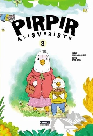 Pırpır Alışverişte 3 – Asuman Sarıtaç – Çamlıca Çocuk Yayınları kitap kapağı