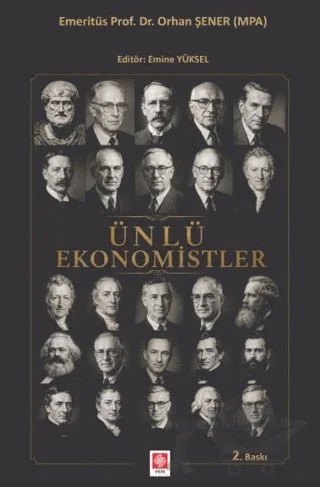 Ünlü Ekonomistler – Orhan Şener – Ekin Basım Yayın kitap kapağı