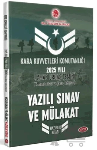 Kara Kuvvetleri Komutanlığı 2025 Yılı Uzman Erbaş Temini Yazılı Sınav ve Mülakat Hazırlık Kitabı – Kollektif – Data Yayınları kitap kapağı