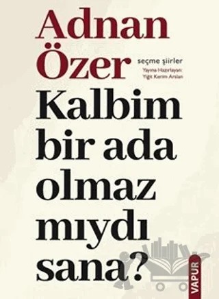 Kalbim Bir Ada Olmaz Mıydı Sana? – Adnan Özer – Vapur Yayınları kitap kapağı