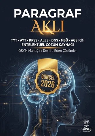 2026 TYT-AYT-KPSS-ALES-DGS-MSÜ-AGS Paragraf Aklı – Kolektif – Güneş Kitabevleri Yayınları kitap kapağı