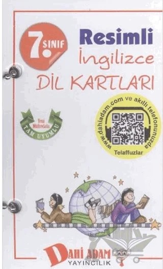7. Sınıf İngilizce Dil Kartı – Kolektif – Dahi Adam Yayıncılık kitap kapağı