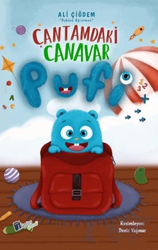 Çantamdaki Canavar Pufi – Ali Çiğdem – Lopus Yayınları kitap kapağı