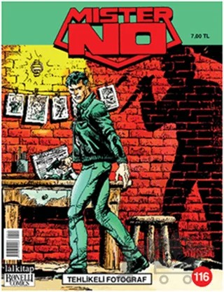 Mister No Sayı: 116 Tehlikeli Fotoğraf – Lal Kitap kitap kapağı