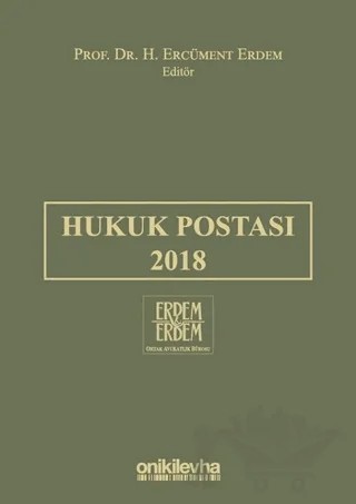 Hukuk Postası 2018 – H. Ercüment Erdem – On İki Levha Yayınları kitap kapağı