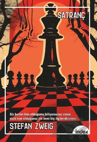 Satranç – Stefan Zweıg – İndex Yayınları kitap kapağı