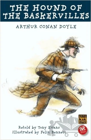 The Hound of The Baskervilles – Sir Arthur Conan Doyle – Kaknüs Genç kitap kapağı