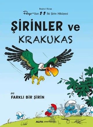 Şirinler ve Krakukas – Kolektif – Alfa Yayınları kitap kapağı