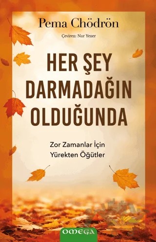 Her Şey Darmadağın Olduğunda – Pema Chödrön – Omega kitap kapağı