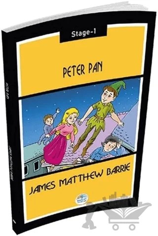 Peter Pan (Stage 1) – James Matthew Barrie – Maviçatı Yayınları kitap kapağı