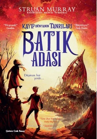 Kayıp Dünyanın Tanrıları - Batık Adası – Struan Murray – Doğan Çocuk kitap kapağı