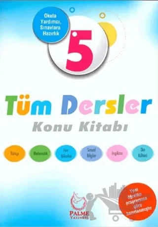 Palme 5. Sınıf Tüm Dersler Konu Kitabı – Kolektif – Palme Yayınları kitap kapağı