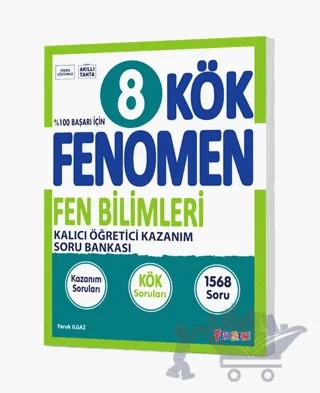 8. Sınıf Kök Fen Bilimleri Soru Bankası – Kolektif – Fenomen Yayınları kitap kapağı