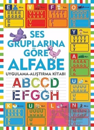Ses Gruplarına Göre Alfabe – Kolektif – Mor Kelebek kitap kapağı