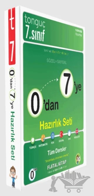 0'dan 7'ye Konu Anlatımlı Soru Bankası Seti – Kolektif – Tonguç Akademi kitap kapağı