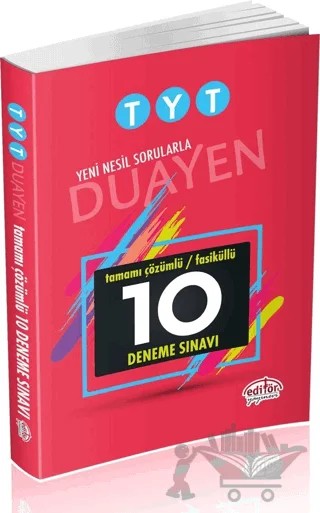 TYT Duayen 10 Fasikül Çözümlü Deneme Sınavı – Kolektif – Editör Yayınevi kitap kapağı