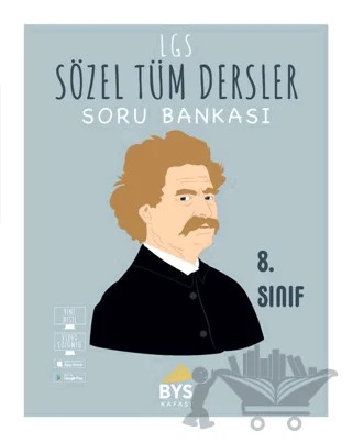 2021 8. Sınıf LGS Sözel Tüm Dersler Soru Bankası – Kolektif – BYS Kafası Yayınları kitap kapağı