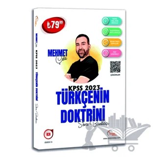 2023 KPSS Türkçenin Doktrini Soru Bankası – Mehmet Çele – Doktrin Yayınları kitap kapağı