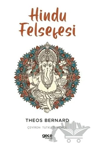 Hindu Felsefesi – Theos Bernard – Gece Kitaplığı kitap kapağı
