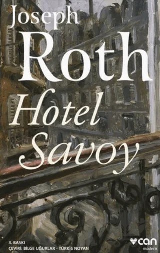 Hotel Savoy – Joseph Roth – Can Yayınları kitap kapağı