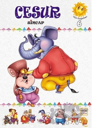 Gün Doğarken - 6 Cesur Sincap – Kolektif – Nar Çocuk kitap kapağı