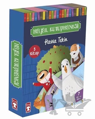 Hayal Kütüphanesi Seti (5 Kitap) – Havva Tekin – Timaş Çocuk kitap kapağı