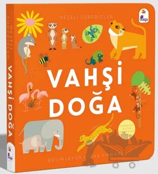 Neşeli Sürprizler - Vahşi Doğa – Kolektif – İndigo Çocuk kitap kapağı