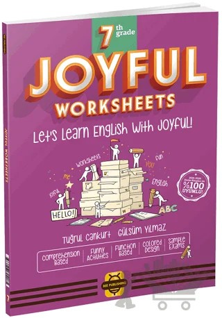 7. Sınıf My Joyful Worksheets – Gülsüm Yılmaz, Tuğrul CANKURT – Arı Yayıncılık kitap kapağı