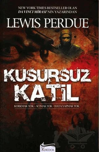 Kusursuz Katil – Lewis Perdue – Koridor Yayıncılık kitap kapağı