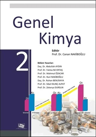 Genel Kimya 2 – Abdullah Aydın, Fatma Nil Ertaş, Mahmut Özacar, Nuri Nakiboğlu, Ruhan Benlikaya, Sibel Kılınç Alpat, Zekerya Dursun – Anı Yayıncılık kitap kapağı