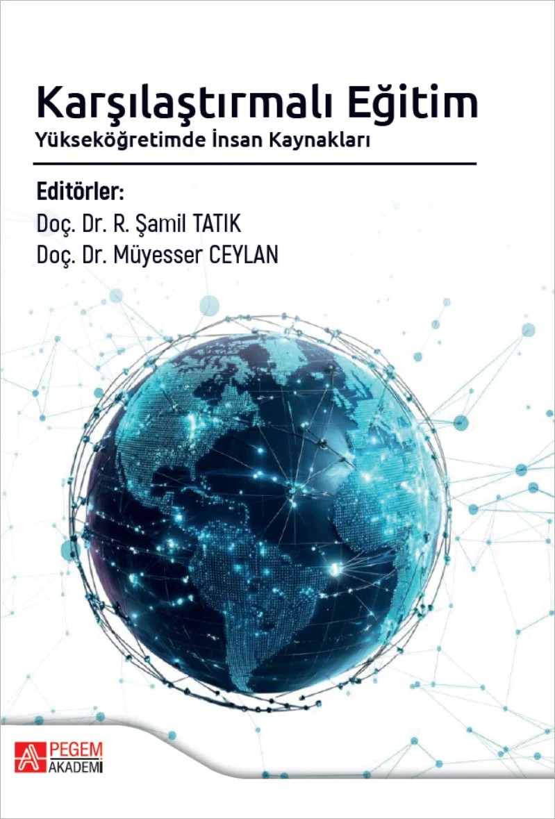 Karşılaştırmalı Eğitim Yükseköğretimde İnsan Kaynakları – Pegem Akademi Yayıncılık kitap kapağı
