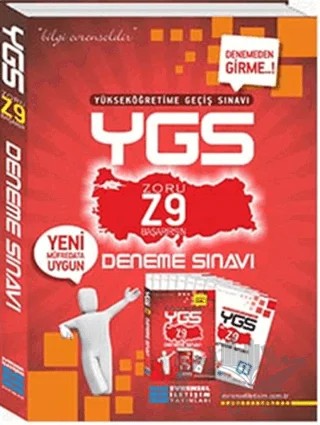 YGS Deneme Sınavı Z9 – Kolektif – Evrensel İletişim Yayınları kitap kapağı