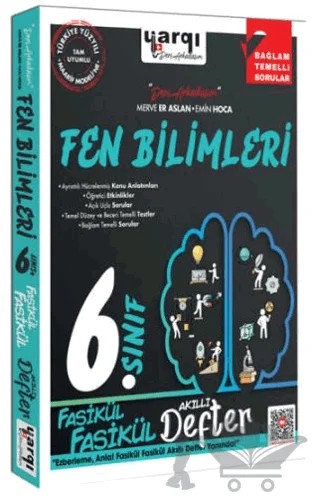 6. Sınıf Fen Bilimleri Fasikül Fasikül Akıllı Defter – Kolektif – Yargı Yayınevi kitap kapağı