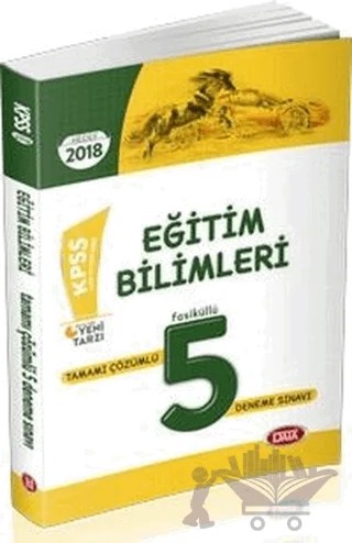 KPSS Eğitim Bilimleri Tamamı Çözümlü 5 Fasiküllü Deneme Sınavı – Kolektif – Data Yayınları kitap kapağı