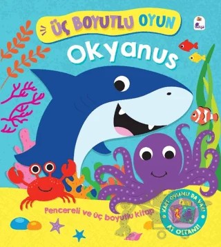 Üç Boyutlu Oyun - Okyanus – Kolektif – İndigo Çocuk kitap kapağı