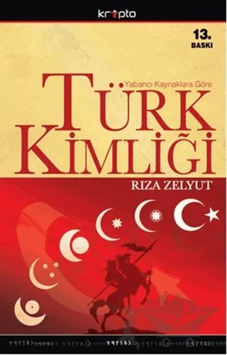 Türk Kimliği – Rıza Zelyut – Kripto Basım Yayın kitap kapağı