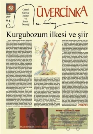Üvercinka Dergisi Sayı: 53 Mart 2019 – Üvercinka Dergisi kitap kapağı