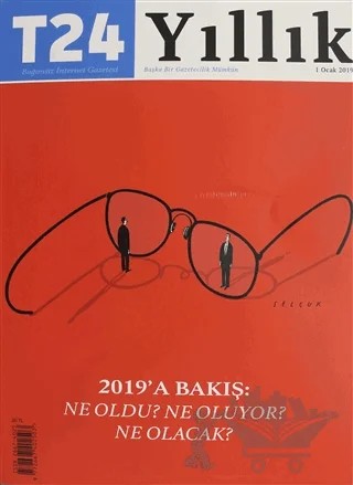 T24 Yıllık Bağımsız İnternet Gazetesi Dergisi 1 Ocak 2019 – T24 kitap kapağı